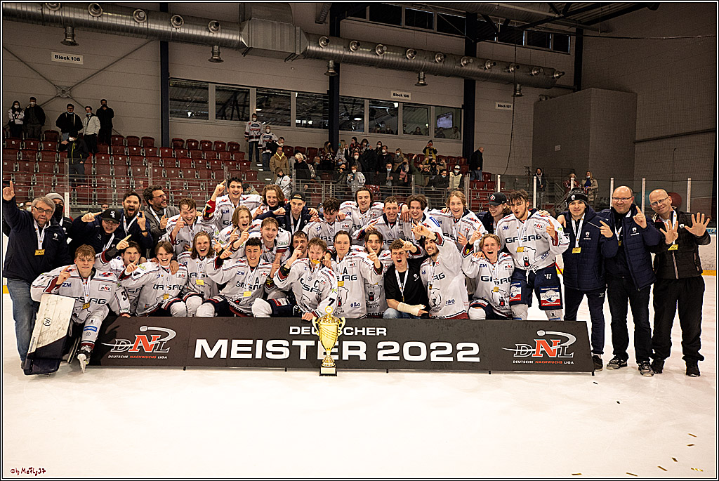 U20-DNL Meisterschaftsfinale;  Koelner Junghaie - Eisbaeren Juniors Berlin; Koeln, 27.03.2022